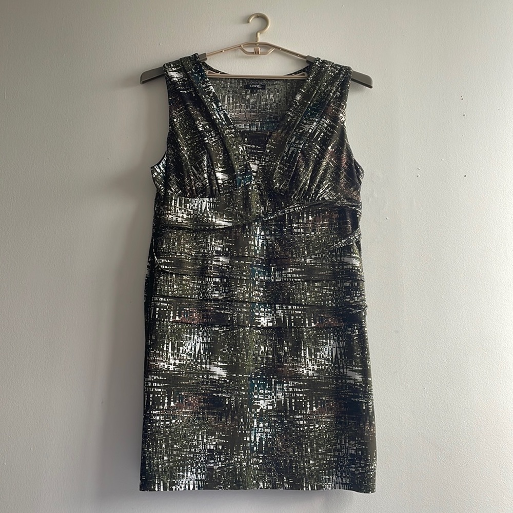 Green George Dress 3X .